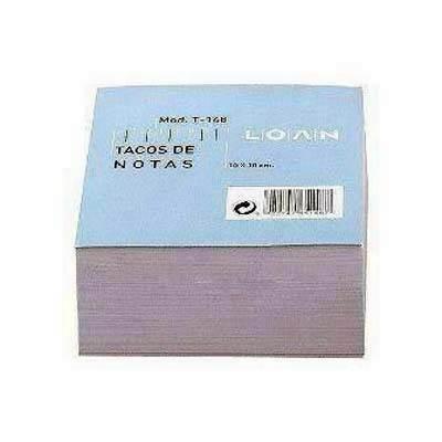 Taco de Notas Blanca 10X10X5 Loan T148