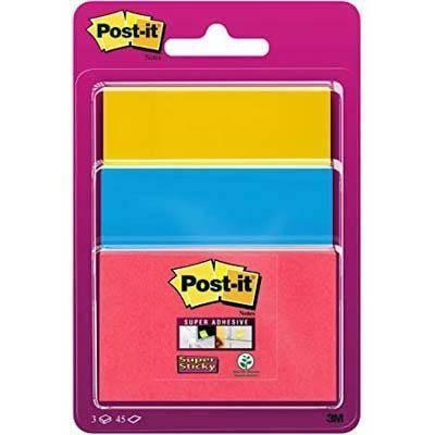 Taco Post it 3m surtido super sticky 3432ss3-byp-eu