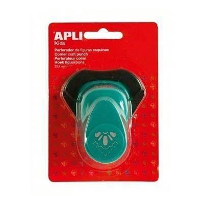 Taladro Apli 13638 Papel ESQUINA 1/2 Flor TURQ