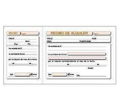 Talonarios Loan Alquiler