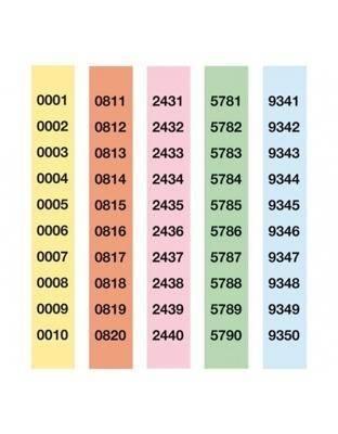 Series rifa del 1 al 2000  P/30 Series