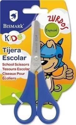 Tijera para zurdos Bismark blister 1 unidad 328633