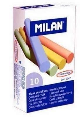 Tiza Milan C/10 Colores 1047