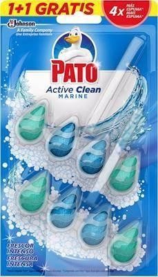 Ambientador WC Pato active J308511 marine 1+1