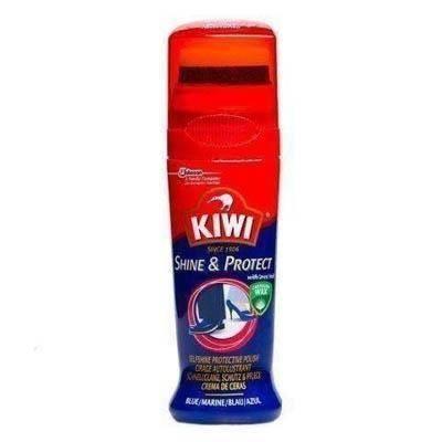 Limpia zapatos Kiwi J688922 autoaplicador 75ml. azul