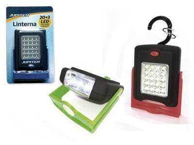 Linterna Jupiter 327600 20+3 Leds 160 lúmenes iman y colgador