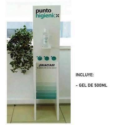 Punto higienico simple + gel 500 ml