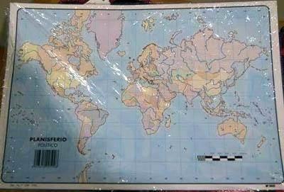 Mapas Mudos Paquete 50 Planisferio P. 509