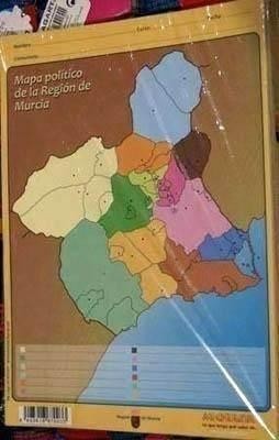 Mapas Mudos Paquete100 Region P.MURCIA