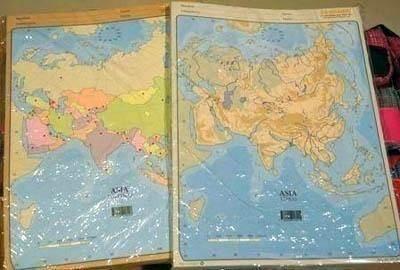 Mapas Mudos Paquete100 Asia Politico
