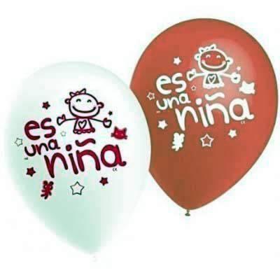 Globos 95CM B/10 HG2019 ES UNA Niña