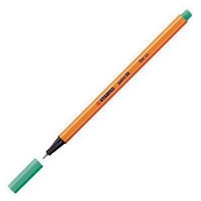 Rotulador Stabilo point 88 Esmeralda 88/16