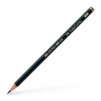 Lápiz grafito Faber-Castell 9000 4B 119004