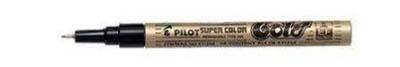 Rotulador Pilot Oro PUNTA FINA C/12 NOroF