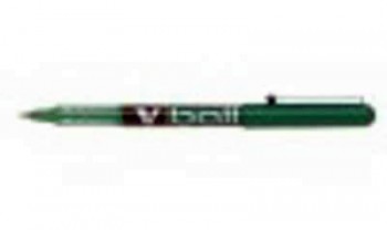 Rotulador Pilot V-Ball 07 punta bola trazo 0,5mm verde NVB7V