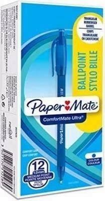 Boligrafo Paper Mate  Comfortmate Azul C/12 S0512281