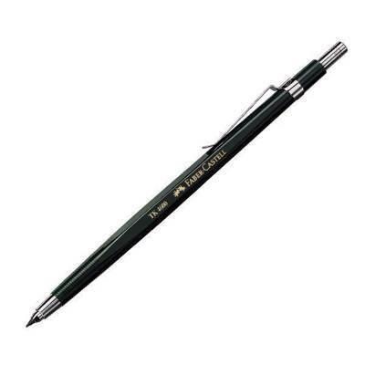 Portaminas con clip metal y afiláminas trazo 2mm verde