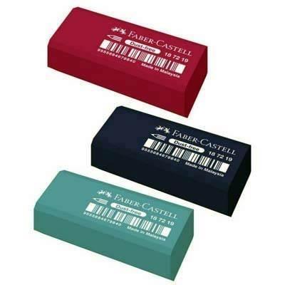 Goma de borrar Faber-Castell Dust-Free surtidos