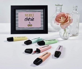Rotulador fluorescente Stabilo Boss pastel estuche 6 colores surtido 70/6-2