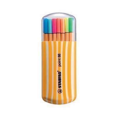 Rotulador  Stabilo 8820-022 Point 88 Neon Zebrui