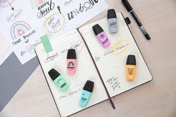 Paquete 6 Stabilo Boss Mini Pastel Love trazo 5mm colores surtidos pastel 07/06-29