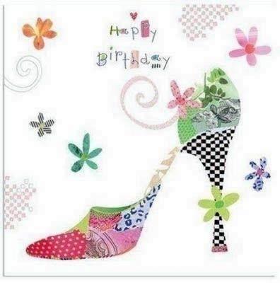 Postal zapato 16*16 centimetros Turnowsky 39209