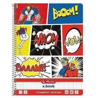 Block A4 80 hojas 70 gramos 4x4 comic 50016501 Pelikan