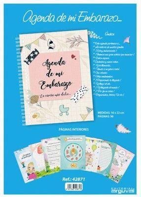 Agenda de mi embarazo 42871 Arguval