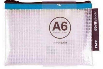 Portatodo Apli 17382 bolsa A6 colores surtidos