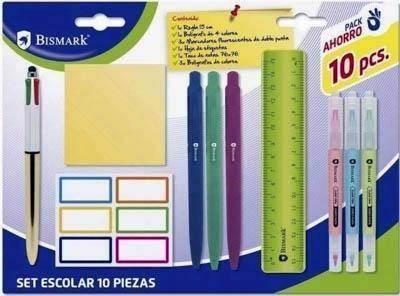 Set material escolar Poessa 10 unidades 328615