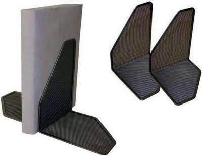 Sujetalibros Poessa paquete 2 unidades cromado rejilla 317380