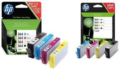 Cartucho HP original nº364 y nº364XL