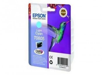 Inkjet Epson Original T0805 Cyan Claro C13T08054011