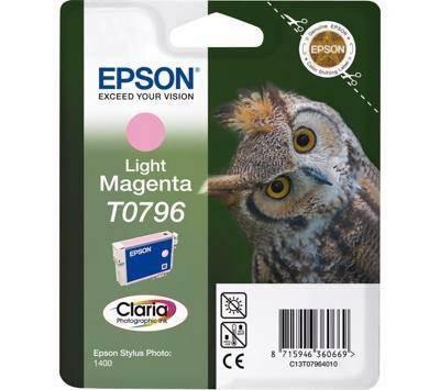 Inkjet Epson Original T0796 Magenta Claro PHOTO 1400 C13T07964010