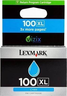 Cartucho Ink-Jet Lexmark Nº 100xl 14N1069E alta capacidad Cyan