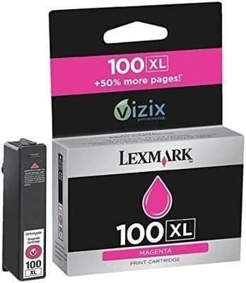 Cartucho Ink-Jet Lexmark Nº 100xl 14N1070E alta capacidad Magenta