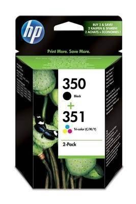 Pack 2 Cartuchos Ink-Jet HP SD412EE negro + colores