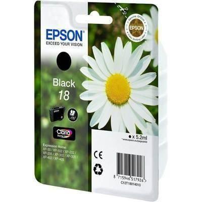 Inkjet Epson Original T1801 Negro C13T18014012
