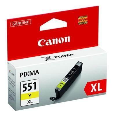 Inkjet Canon Original PIXMA. CLI-551XL Amarillo