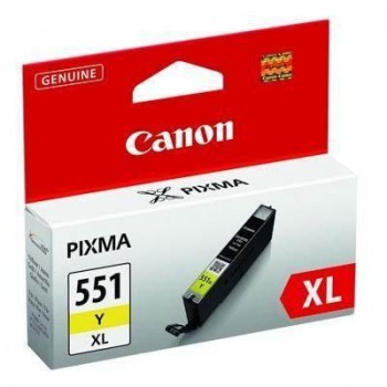 Inkjet Canon Original PIXMA. CLI-551XL Amarillo