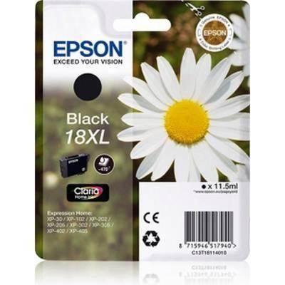 Inkjet Epson Original T1811 Negro 18XL C13T18114012