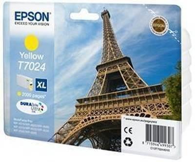 Cartucho Ink-jet alta capacidad Epson C13T70244010 Amarillo