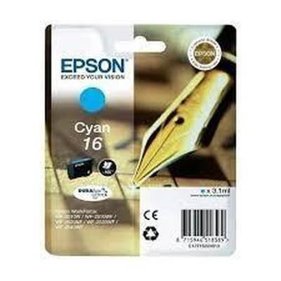 Inkjet Epson Original T1622 Cyan C13T16224012