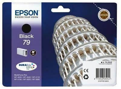 Ink Epson Original C13T79114010 Negro 18591 Nº79