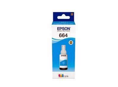 Ink Epson originalk T664240 cian Ecotank C13T664240