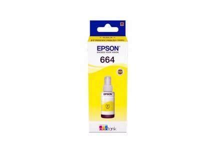 Ink Epson Original C13T664440 Amarillo Ecotank