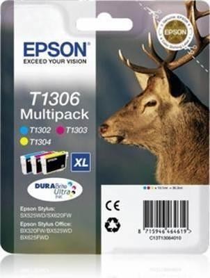 Ink Epson original T1306 pack 4 SX525WD