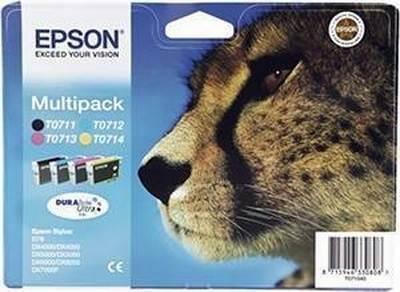 Inkjet Epson Original PACK 4 Colores T0715 C13T07154012