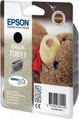 Inkjet Epson Original T0611 Negro C13T06114010