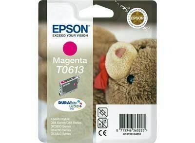 Inkjet Epson Original T0613 Magenta C13T06134010